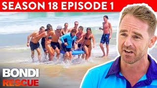 (SPECIAL SCREENING) Ring The Alarm! Beach Cleared For Critical Rescue! 🚨 Bondi Rescue - S18 E1