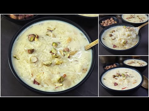 Doodh Pak Recipe | Navratri & Diwali Special Recipe for Goddess Lakshmi | Rice Kheer | Diwali Sweets