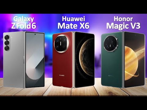 Huawei Mate X6 VS Honor Magic V3 VS Samsung Z Fold 6