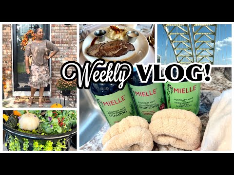 WEEKLY VLOG: Hair Day + Dinner @ The Chart House + Dinner Ideas + Clean With Me and Running Errands