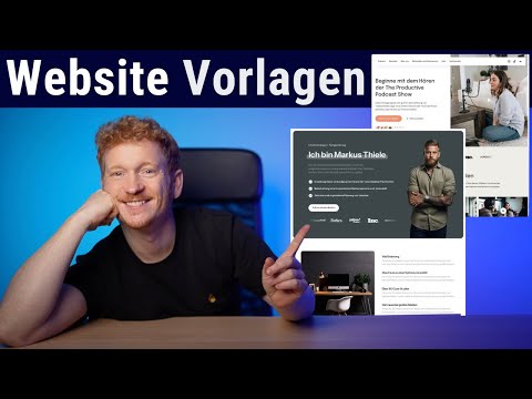 Wo gibt es die besten Website Vorlagen? - Meine Top 3 👨‍💻