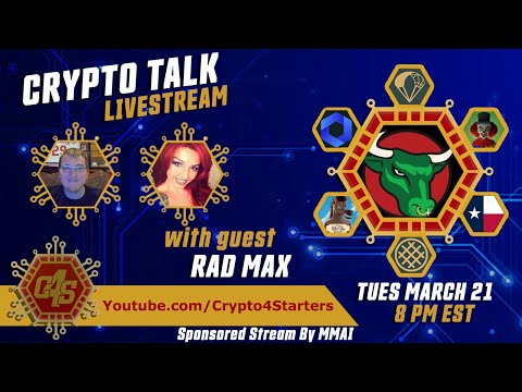 #TexanToken AMA #BullrunLife #MMAI AND #PARAWERX CRYPTO TALK LIVE WITH RAD!