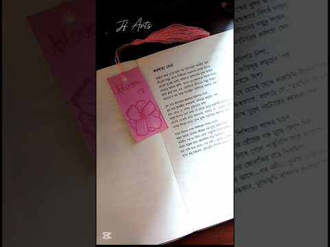 💖 pink bookmark tutorial #shortvideo #art #painting #tutorial