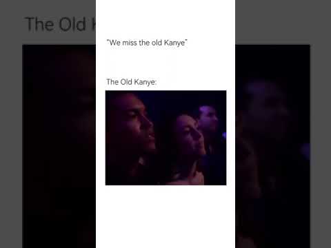 I miss the old Kanye #kanyewest #trending #rap #shorts #shortvideo