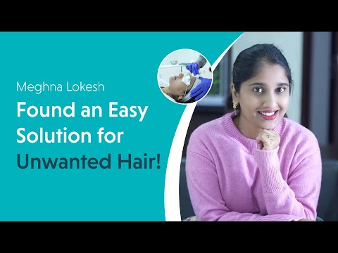 Meghana Lokesh Transformation At Oliva Clinic - Laser Hair Removal Review