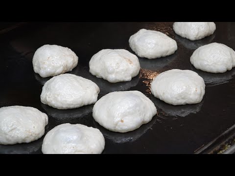 쫄깃쫄깃한 광명시장 호떡 / Hotteok, Sweet pancake - Korean Street Food / 韓國美食 - 糖餅