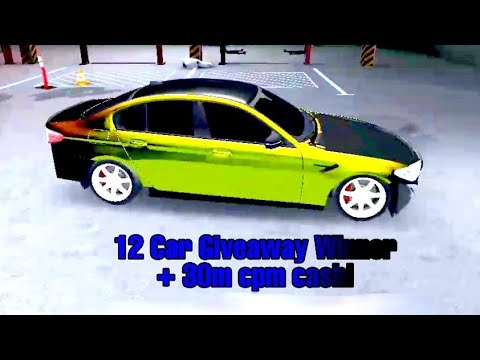 12 CARS GIVEAWAY WINNER | Car Parking Multiplayer