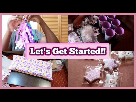 BIRTHDAY PREP VLOG| DIY PARTY BACKDROP| BIRTHDAY PARTY DECORATION IDEAS AT HOME |GRACE SONDE