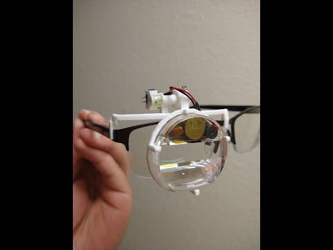 Monocle AR permanent mount mod and USB charging