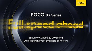 POCO X7 Series Global Launch Event