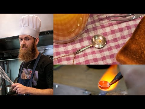 Crafting 'Sunny Side Up' - Unique Rough Diamond Frying Pan Pendant | The Village Goldsmith