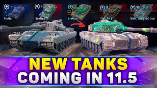 Hidden Tanks In 11.5 | WoT Blitz