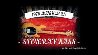 1976 MUSICMAN STINGRAY BASS - FROM THE FIRST YEAR - Andy's Vintage Guitars