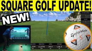 Square Golf Launch Monitor & Golf Simulator - NEW Update! (TP5x & More)