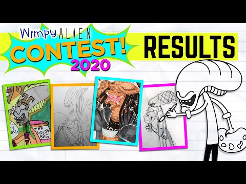 Diary of a Wimpy Alien - Wimpy Alien Contest Results (Wimpy Kid / Alien / Predator Parody)