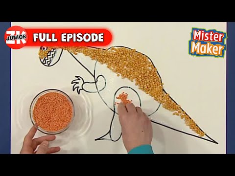 Mister Maker | Series 1, Episode 17 | Paper Plate Dragon