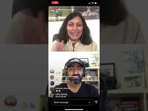 Instagram live interview, Mr.Jayaprakash Bojan (Singapore)