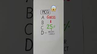 Secret Tips to Guess Answer of MCQs🔥Score Highest Marks😎#study #studytips #exams