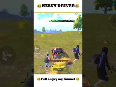 Heavy driver / pubg funny #pubgmobile #shortsvideo #pubgmemes