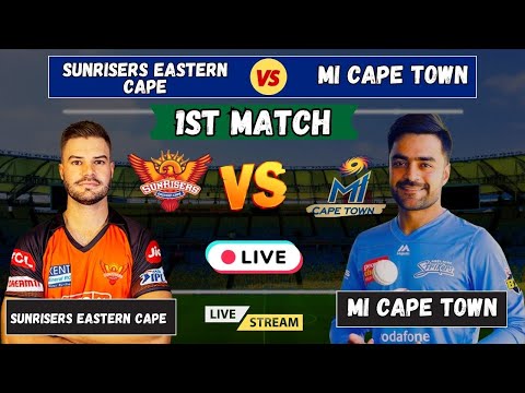 Sunrisers eastern cape vs Mi cape town 1st match live streaming SA20, 2025 - SEC vs MICT, live Match