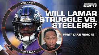 LAMAR JACKSON BETTER NOT STRUGGLE 🗣️ - Stephen A. says Ravens have enough pieces to win | First Take