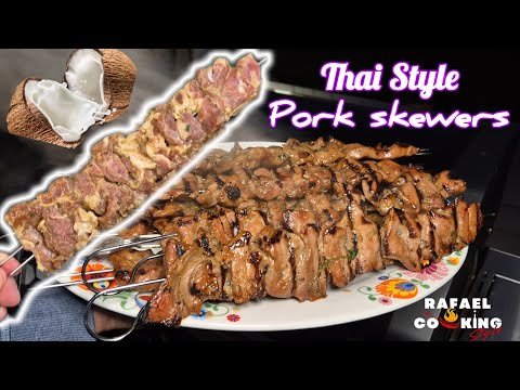 Irresistible Thai Skewers: Tender Pork with Coconut Twist | Best Thai Skewers you can possibly try