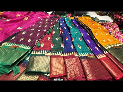 Chickpet Wholesale saree | Diwali Special sarees 2024 | Single Saree Courier Available