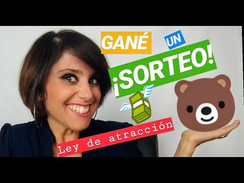 CÓMO GANÉ UN SORTEO CON LA LEY DE ATRACCIÓN 💰🐼