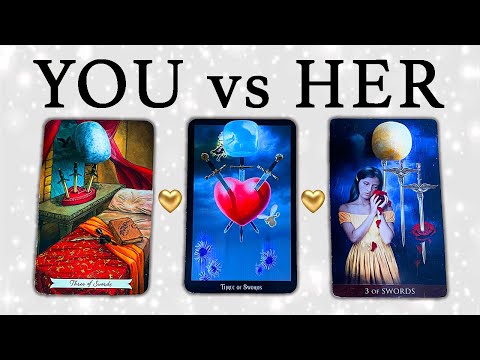 PICK A CARD // YOU VS HER ~ HIS/HER THOUGHTS AND FEELINGS // THIRD PARTY TAROT READING (TIMELESS)