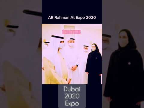 AR RAHMAN AT DUBAI 2020 EXPO