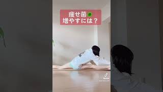 痩せ菌増やすには？ #yogashorts #stretch #workoutathome