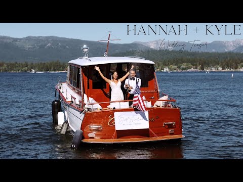 Shore Lodge, McCall Wedding Teaser // Hannah + Kyle