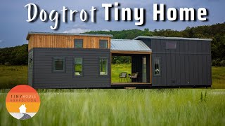 Could you live here? Dreamy Dogtrot Tiny House by big-hearted Builder