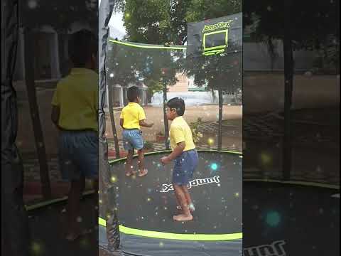 VEVEAHAM KIDZ SCHOOL - (UKG A) Trampoline Activity