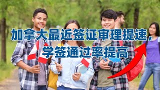 加拿大最近签证审理提速，学签通过率提高【留学•时政 第393期】