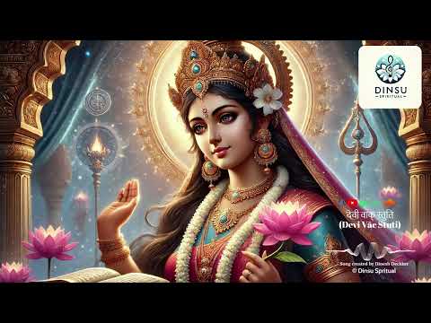 देवी वाक् स्तुति (Devi Vāc Stuti) | Spiritual Sanskrit / Hindi Song | Dinsu Spiritual