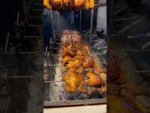 Rotisserie or roasted chicken in the Philippines #roastedchicken #philippines