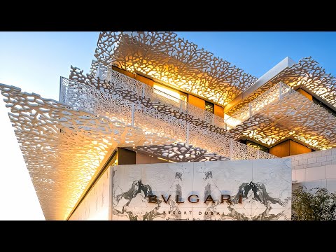 Bulgari Resort Dubai, 5-Star Luxury Hotel, $5,000 Junior Suite (4K Tour & Vlog)