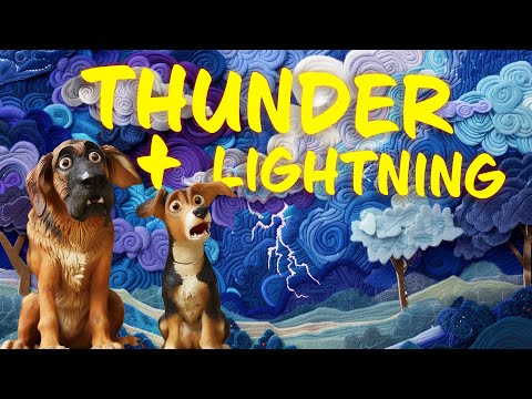 THUNDERSTORMS = Lightning then Thunder ⛈️ Nature Earth Science