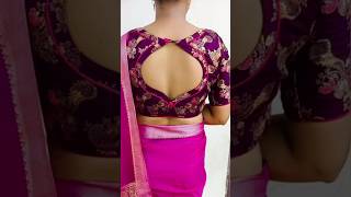 Blouse back neck design /blouse design/#shorts#blouse #trending