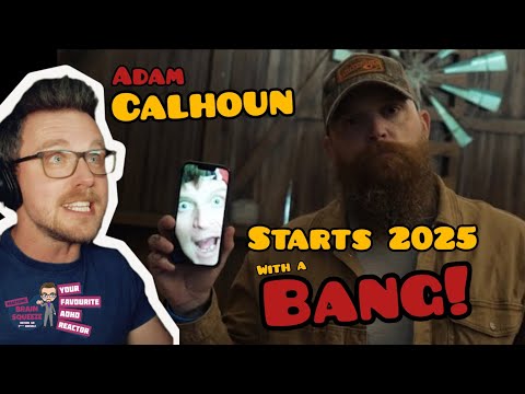 CALHOUN COMES OUT SWINGING "ISH" 2025 | Adam Calhoun - Tweaker (Officially Bored) (ADHD Reaction)