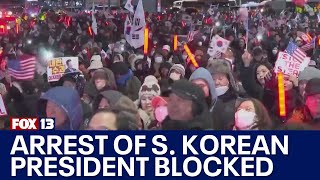 Military blocks arrest of South Korean president | FOX 13 Seattle