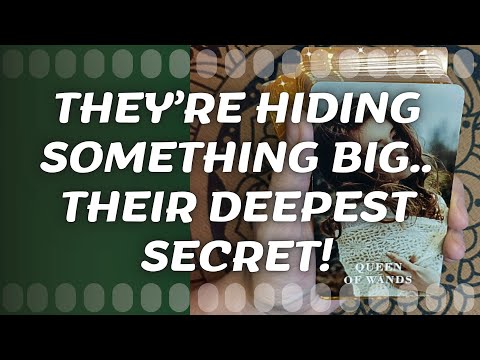 ❗They’re Hiding Something Big 😮  Their DEEPEST Secret: They’re Afraid of Losing You 😔