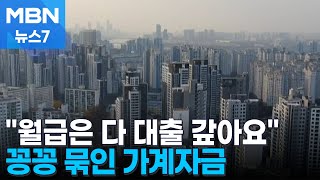 "대출 갚느라 월급 다 써요"…주택 구입에 묶인 가계 자금 [MBN 뉴스7]