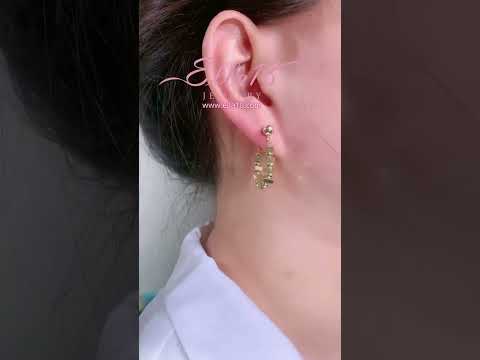 Beautiful Stunning😍 Elegant Earrings  ❤ | Share and like them |#shortsvideo