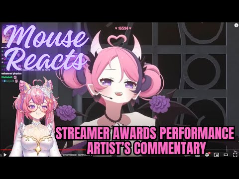 Ironmouse Reacts to her Streamer Awards Performance