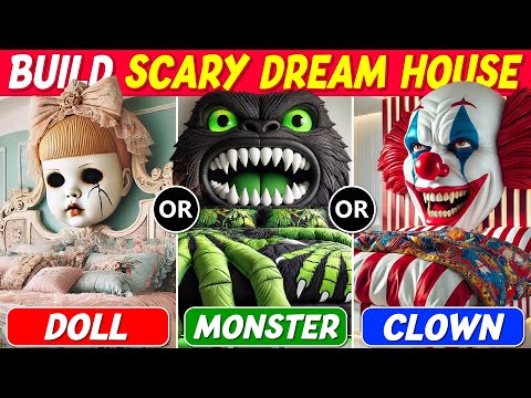 Would You Rather…? Build Your SCARY Dream House 🏚️ 😱 🖤