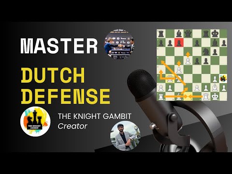 🔥 Mastering the Dutch Defense ♟️ |Ultimate Guide for Both White ⚪ & Black ⚫ #openings #magnuscarlsen