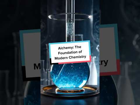 The Alchemy Origins of Modern Chemistry #shorts #sciencefacts