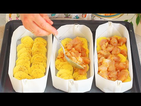 My favorite chicken fillet recipe.! Only 3 ingredients. It's so easy to prepare a delicious dinner.